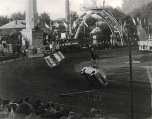 Автошоу каскадеров, Ссср, 1980. 03
