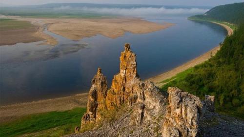 Береговая архитектура реки оленёк. 04