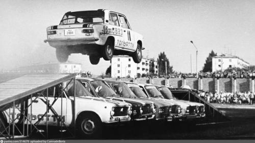 Автошоу каскадеров, Ссср, 1980. 05