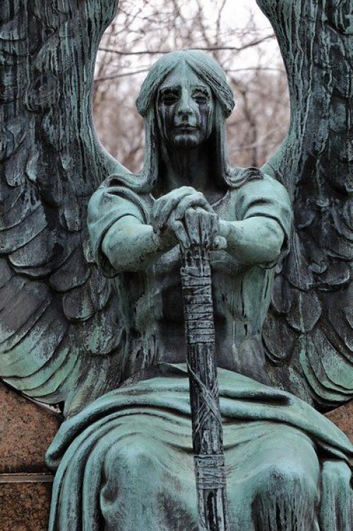 Смерть победоносная.  В Кливленде, штат огайо находится кладбище Lake View Cemetery. 02