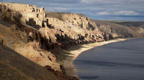 Береговая архитектура реки оленёк. 03