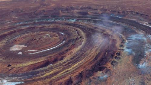 Глаз Сахары: загадочный объект, который может быть свидетельством древней катастрофы. 03