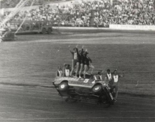 Автошоу каскадеров, Ссср, 1980. 07