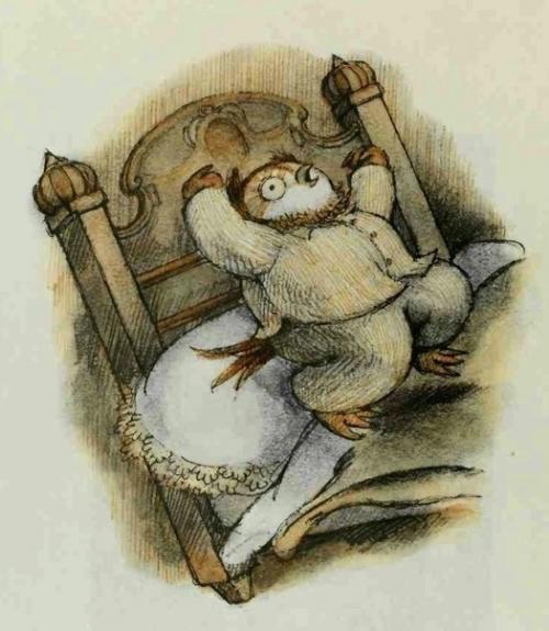 Персонаж сказки Сова Дома от арнольда лобеля. 01