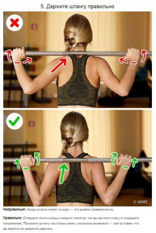 10 ошибок на тренировках, которые могут быть опасны для вашего здоровья. 04