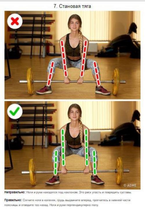 10 ошибок на тренировках, которые могут быть опасны для вашего здоровья. 06