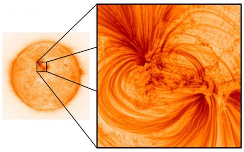 На новых детальных снимках солнца необычные нити обнаружены. 01 На новых детальных снимках солнца необычные нити обнаружены. 01