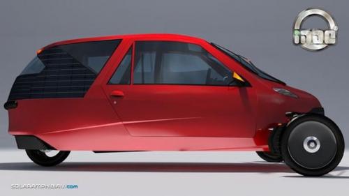 Inde Amphimobile - это транспортное средство три в одном: веломобиль, автомобиль и плавсредство. 03