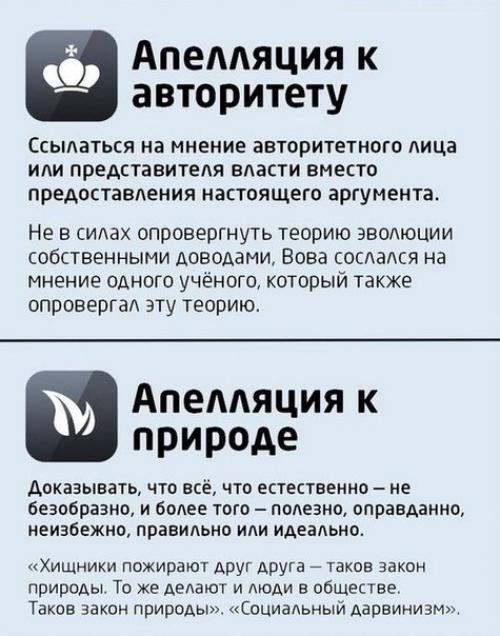 Логические ошибки - следствие слабых аргументов. 05