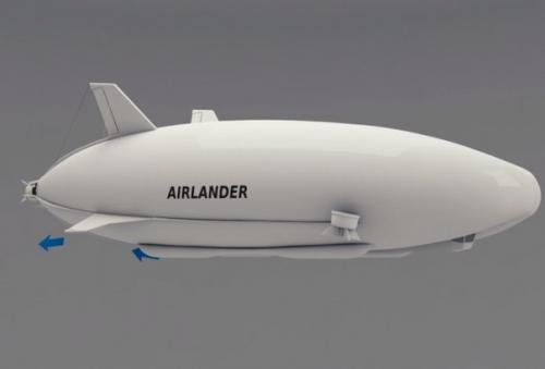 К запуску крупнейший в мире дирижабль готовится.

