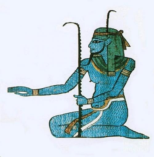 Почему боги индии имеют синюю и белую кожу? 01