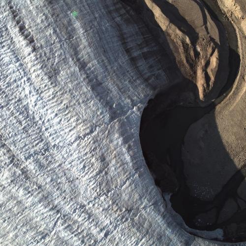 Скопления льда в Антарктике и Гренландии со спутника. 04