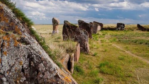Салбыкский курган - хакасский стоунхендж. 06