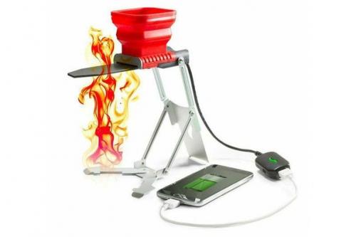 Походная термозарядка для смартфона, работающая от огня. 01 Походная термозарядка для смартфона, работающая от огня. 01