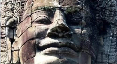 Лица храма байон. 03 Лица храма байон. 03