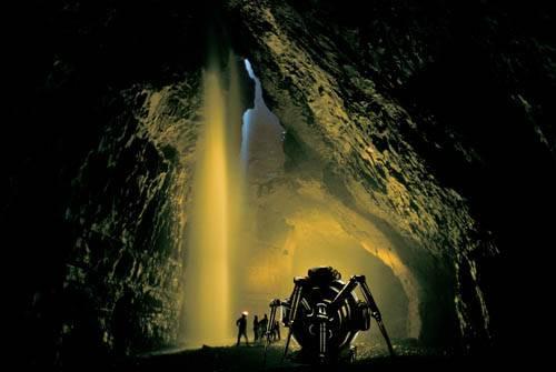 Телескоп в подземный мир.