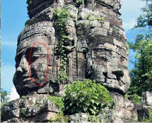 Лица храма байон. 06 Лица храма байон. 06