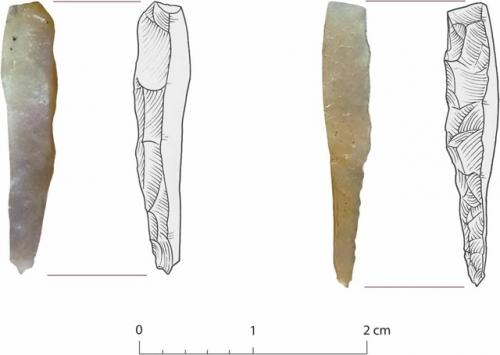 Впервые обнаружены инструменты для татуировки Майя. 01