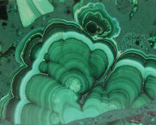 Малахит - минерал, основный карбонат меди. 02