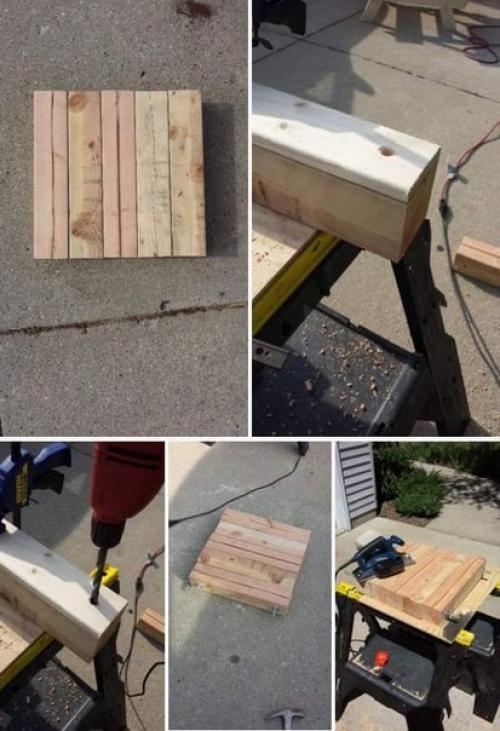 Гриль из автомобильного диска. 06