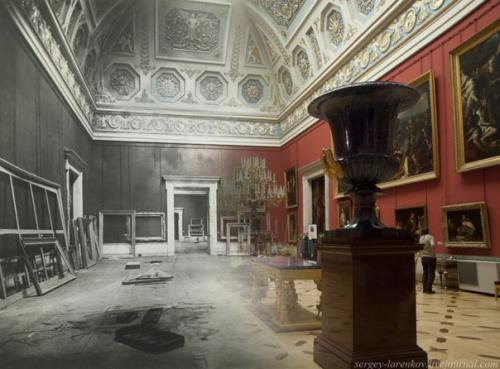 Государственный эрмитаж, 1941 год, Ленинград. 01