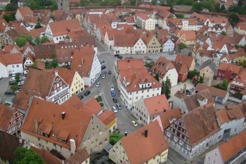 Нордлинген - круглый город в метеоритном кратере. 02