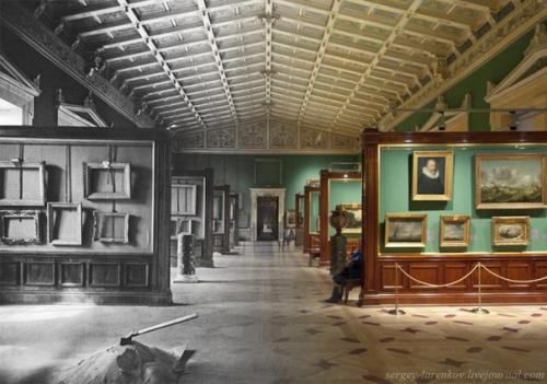 Государственный эрмитаж, 1941 год, Ленинград. 03