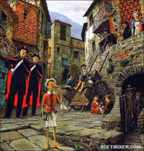 Несказочный пиноккио. Ezomir.