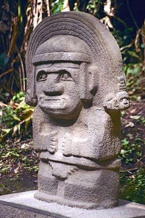 Каменные статуи в Колумбии. 01 Каменные статуи в Колумбии. 01