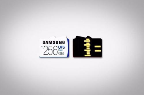 Samsung показала первые скоростные карты памяти UFS (530 мб/с), которые придут на смену Microsd.