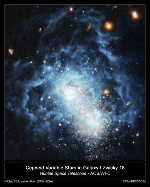 I Zwicky 18 - самая молодая галактика во вселенной? 01 I Zwicky 18 - самая молодая галактика во вселенной? 01