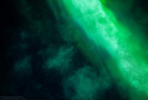 Красочное полярное сияние в Архангельске (28. 05