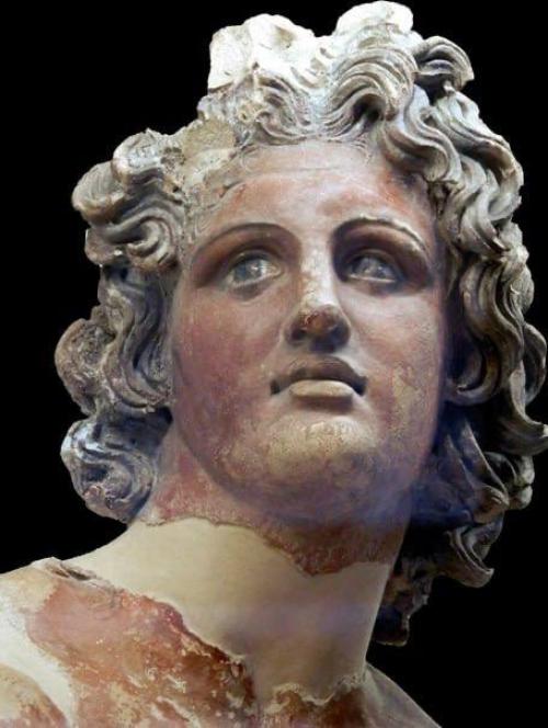 Малоизвестная терракотовая статуя из храма Аполлона скассато, великая Греция (кастеллана, Италия. 02