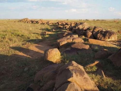 8000-Летние рисунки на дне самого крупного метеоритного кратера обнаружены. 04