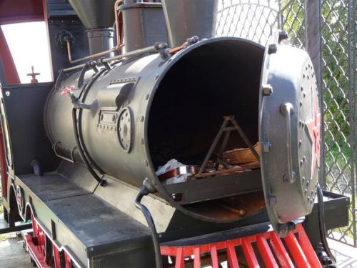 Очередной мангал - паровоз. 08