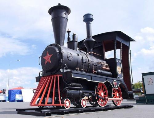 Очередной мангал - паровоз. 01