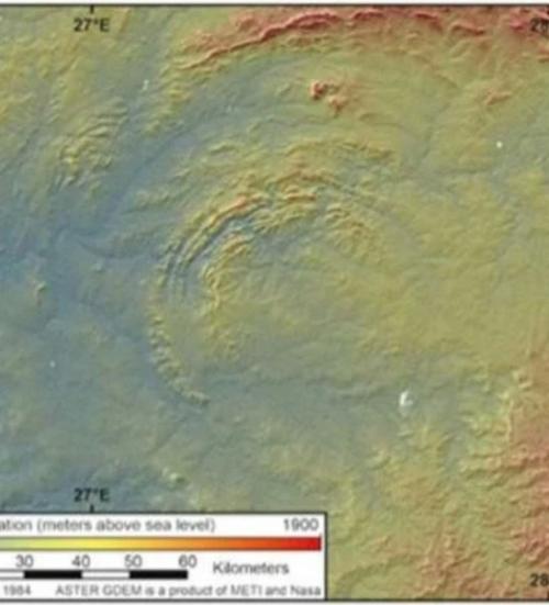 8000-Летние рисунки на дне самого крупного метеоритного кратера обнаружены. 01