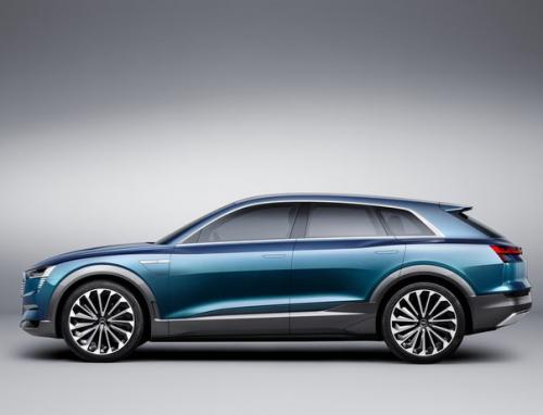 Audi представила большой электрический кроссовер. 02 Audi представила большой электрический кроссовер. 02