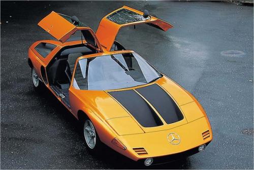 Опытный Mercedes C - 111 (1970 год).