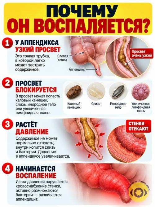 Аппендикс десятилетиями считали почти бесполезным Остатком Эволюции. 05 Аппендикс десятилетиями считали почти бесполезным Остатком Эволюции. 05