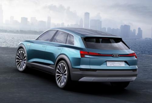 Audi представила большой электрический кроссовер. 04 Audi представила большой электрический кроссовер. 04