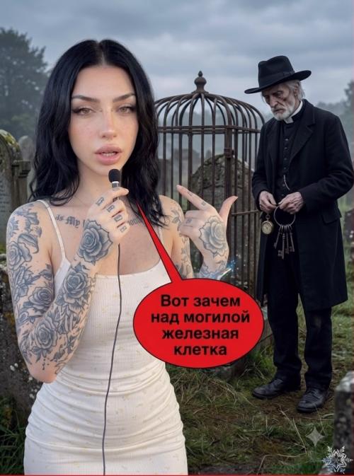 Зачем над могилами устанавливали тяжёлые железные клетки? 02 Зачем над могилами устанавливали тяжёлые железные клетки? 02