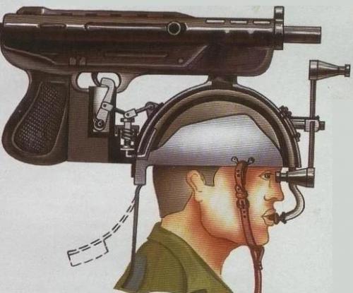 Стреляющий шлем Альберта прэтта, смертельно опасный для самого стрелка. 04 Стреляющий шлем Альберта прэтта, смертельно опасный для самого стрелка. 04
