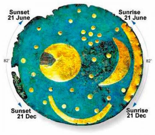 Загадочная археологическая Находка Звездный Диск. 03 Загадочная археологическая Находка Звездный Диск. 03