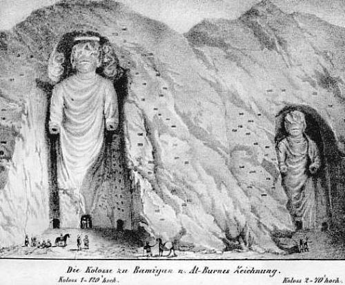 Уникальные статуи Афганистана, вырезанные в горах бамиана. 04 Уникальные статуи Афганистана, вырезанные в горах бамиана. 04