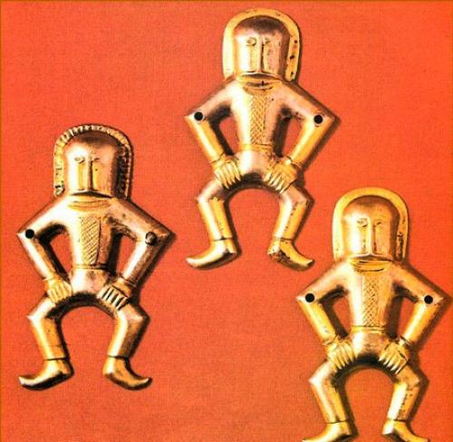 Загадочные пляшущие человечки из клада. 01