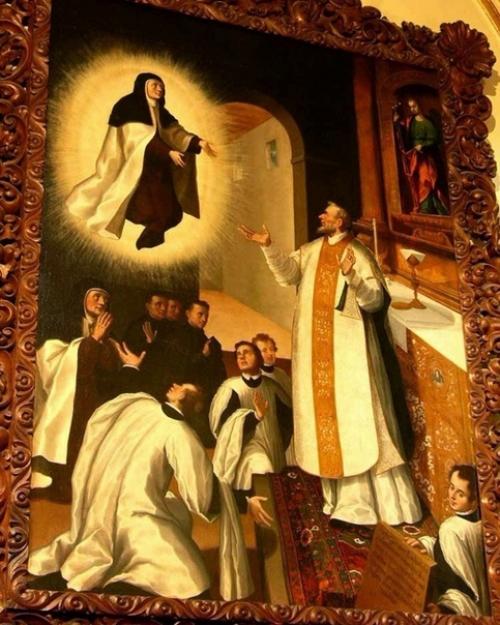 Левитация святой Терезы из Авилы. 01 Левитация святой Терезы из Авилы. 01