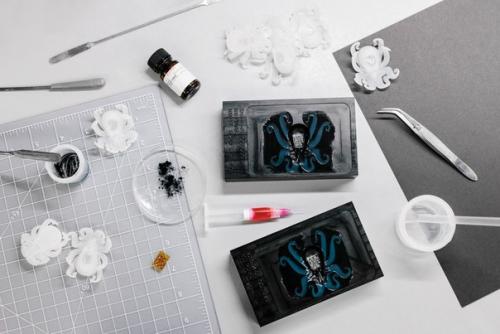 В гарварде создали прототип мягкого робота - осьминога. 01 В гарварде создали прототип мягкого робота - осьминога. 01