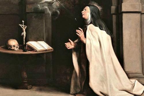 Левитация святой Терезы из Авилы. 02 Левитация святой Терезы из Авилы. 02