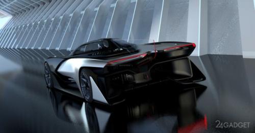 Электрический суперкар от Faraday Future.